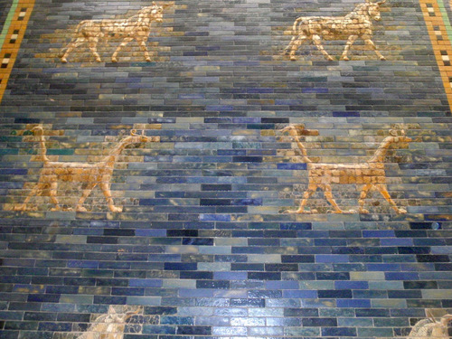 Part of the Ishtar Gate.